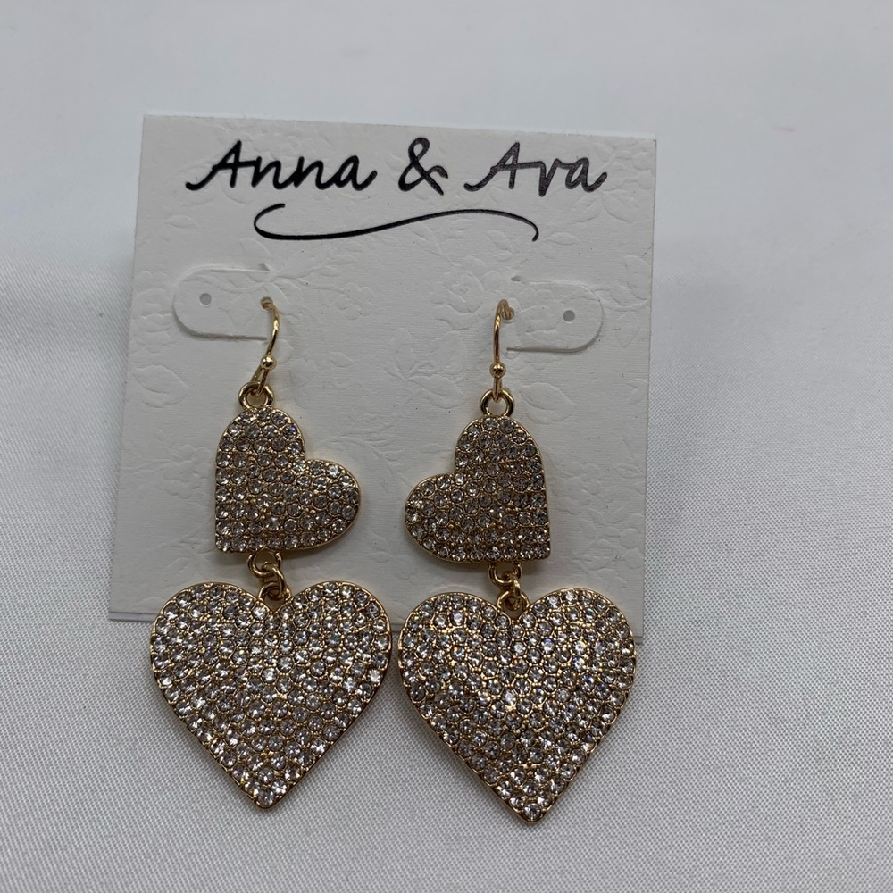 Earrings Hearts Anna & Ava